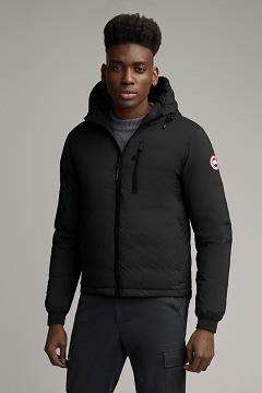 Chamarras Canada Goose Hombre México - Lodge Chaqueta De Plumas Negros MW5106384